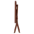 Mały stolik ogrodowy składany Greensboro 40x40, Mahogany - Hesperide