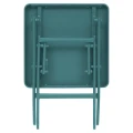 Mały stolik ogrodowy składany Greensboro 40x40, Opal green - Hesperide