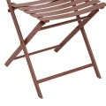 Krzesło ogrodowe składane Greensboro, Mahogany - Hesperide