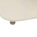 Stolik ogrodowy stalowy Alegoria 70x70, Clay - Hesperide