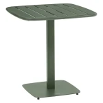 Stolik ogrodowy stalowy Alegoria 70x70, Laurel green - Hesperide