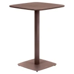Stolik ogrodowy wysoki Alegoria 70x70, Mahogany - Hesperide