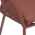 Krzesło ogrodowe z podłokietnikami Oryon, Mahogany - Hesperide