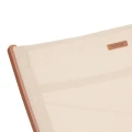 Leżak ogrodowy na kółkach Bonao, Linen Mahogany - Hesperide