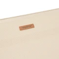 Leżak ogrodowy rozkładany na płasko Bayamo, Linen Clay - Hesperide