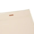 Leżak ogrodowy rozkładany na płasko Bayamo, Linen Clay - Hesperide