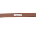 Leżak balkonowy Lunivia, aluminiowy składany lekki, Mahogany - Hesperide