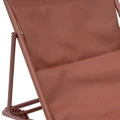 Leżak ogrodowy składany Mirael, Mahogany - Hesperide