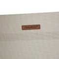 Nowoczesny leżak ogrodowy Samba, Linen Laurel Green - Hesperide