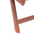 Nowoczesny leżak ogrodowy Samba, Mahogany - Hesperide