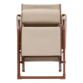 Fotel ogrodowy rozkładany Decima, Linen Mahogany - Hesperide