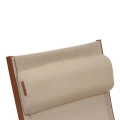 Fotel ogrodowy rozkładany Decima, Linen Mahogany - Hesperide