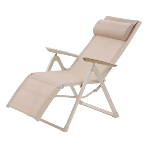 Fotel ogrodowy rozkładany Decima, Linen Clay - Hesperide