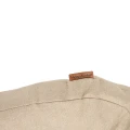 Bujany fotel ogrodowy w kształcie jajka Paopao, Beige Laurel Green - Hesperide