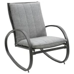 Fotel ogrodowy bujany Nevada, Graphite - Hesperide