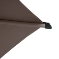 Parasol ogrodowy prostokątny odchylany Loompa 2x3 m, Coffee - Hesperide