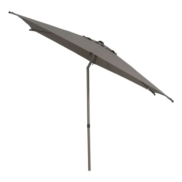 Parasol ogrodowy, Soya 2.7m okrągły odchylany, Coffee - Hesperide