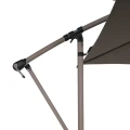 Parasol ogrodowy boczny, okrągły Manoa 3m, Coffee - Hesperide