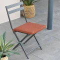 Poduszka na krzesło ogrodowa 40x40 Solfia wodoodporna, Mahogany - Hesperide