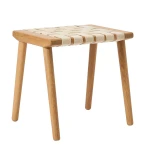 Drewniany stołek z plecionym siedziskiem Seat - Andersen Furniture