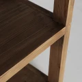 Regał z litego drewna z odzysku Udine 115x41x206 cm - Vical