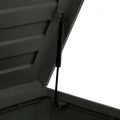 Skrzynia ogrodowa metalowa 510L, Edenio 130x60x78, zielona - Hesperide