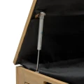 Skrzynia ogrodowa drewniana 165L Lodgia 90x50x58 cm - Hesperide