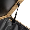 Skrzynia ogrodowa z rattanu syntetycznego 300L Savana 116x66x58 cm - Hesperide