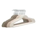 Wieszaki na ubrania welurowe 45 cm, 20 sztuk - 5five