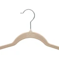 Wieszaki na ubrania welurowe 45 cm, 20 sztuk - 5five