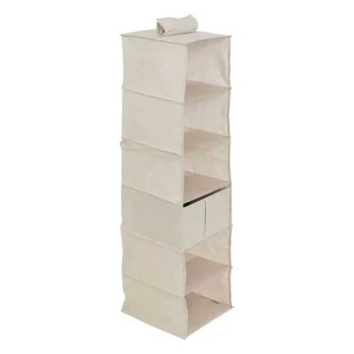 Organizer wiszący do szafy Groomy 127x30 cm, beżowy - 5five