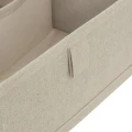 Organizer na ubrania do szafy 24,5x23,8cm Groomy 2 przegrody, beżowy - 5five