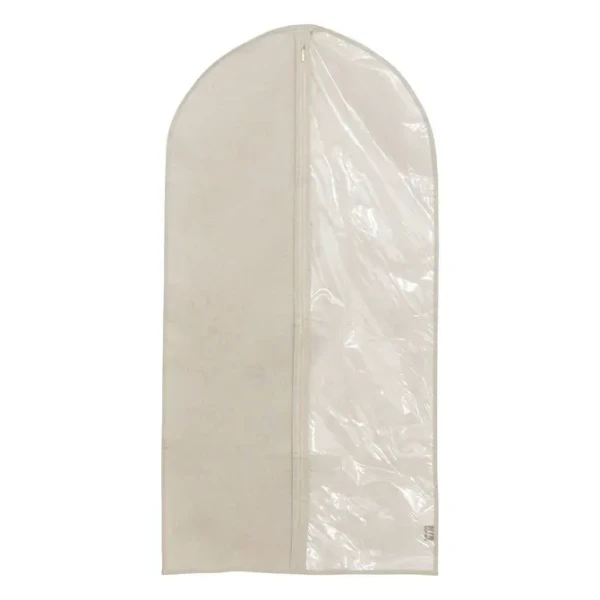 Pokrowiec na ubrania Groomy 115x58 cm, beżowy - 5five