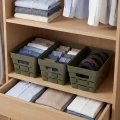Koszyk do szafy organizer Cocoa, khaki zielony - 5five