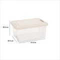 Pojemnik do przechowywania plastikowy z pokrywką 41.5x20.5x29.5 - 5five