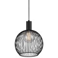 Czarna ażurowa lampa sufitowa Aver 30 z metalu DESIGN FOR THE PEOPLE BY NORDLUX