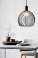 Czarna ażurowa lampa sufitowa Aver 40 z metalu DESIGN FOR THE PEOPLE BY NORDLUX
