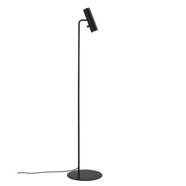 Czarna minimalistyczna lampa podłogowa Mib 6 - DESIGN FOR THE PEOPLE BY NORDLUX
