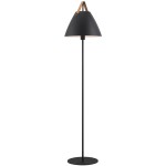 Czarna lampa podłogowa Strap - DESIGN FOR THE PEOPLE BY NORDLUX