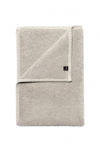 Dywanik łazienkowy z bawełny Max MoP OEKO-TEX 60x90 szary piaskowy - Himla