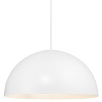 Biała lampa sufitowa metalowa Ellen 40 NORDLUX