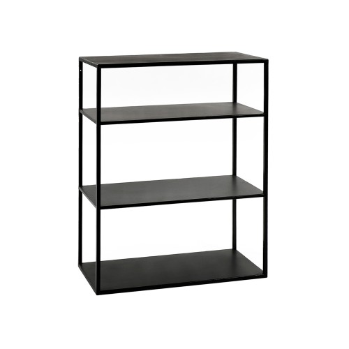 Czarny metalowy regał Eszential 80 POMAX