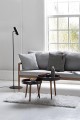 Czarna minimalistyczna lampa podłogowa Mib 6 DESIGN FOR THE PEOPLE BY NORDLUX