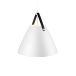 Biała lampa sufitowa Strap 48 - DESIGN FOR THE PEOPLE BY NORDLUX