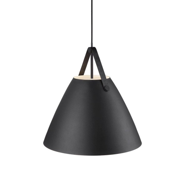 Czarna lampa sufitowa Strap 48 - DESIGN FOR THE PEOPLE BY NORDLUX