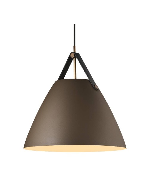 Designerska lampa wisząca Strap 36, beżowa - DFTP by Nordlux
