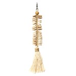 Brelok do kluczy Macrame Cream - Bazar Bizar