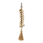 Brelok do kluczy Fishbone Natural White - Bazar Bizar