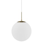 Lampa sufitowa kula Grant 35 w kolorze mosiądzu - Nordlux