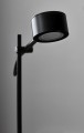 Czarna nowoczesna lampa podłogowa Clyde NORDLUX